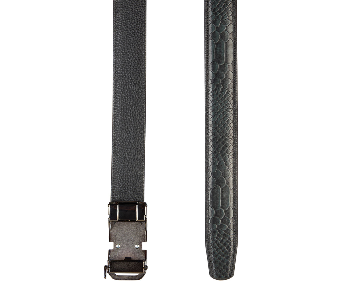 Men's Stylish Belt in Genuine Leather - Black