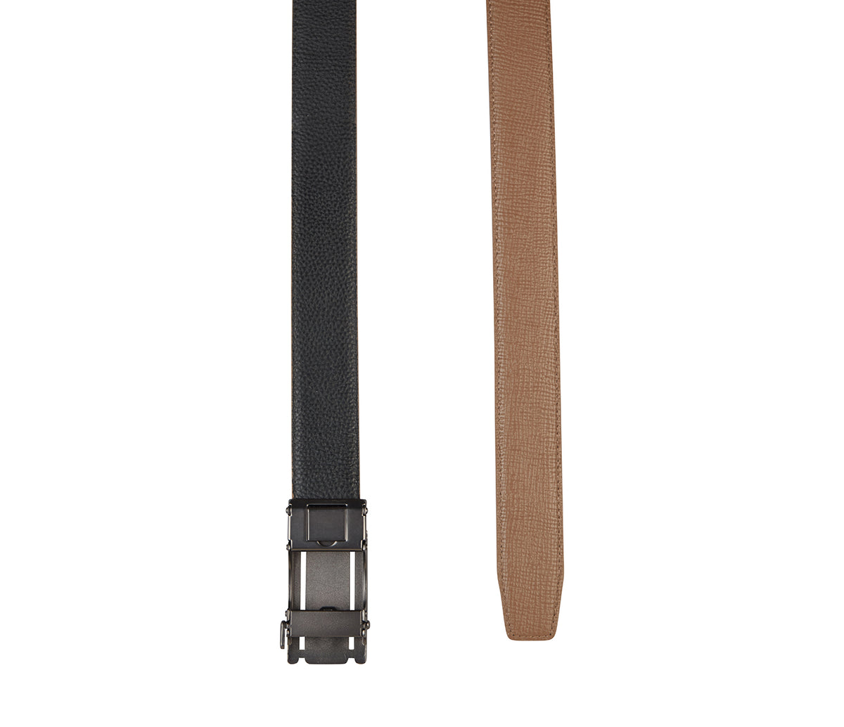 Men's Stylish Belt in Genuine Leather - Beige