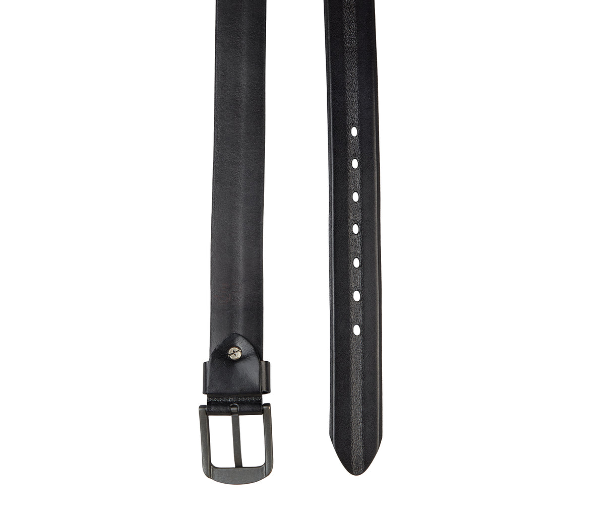 Men's Stylish Belt in Genuine Leather - Black