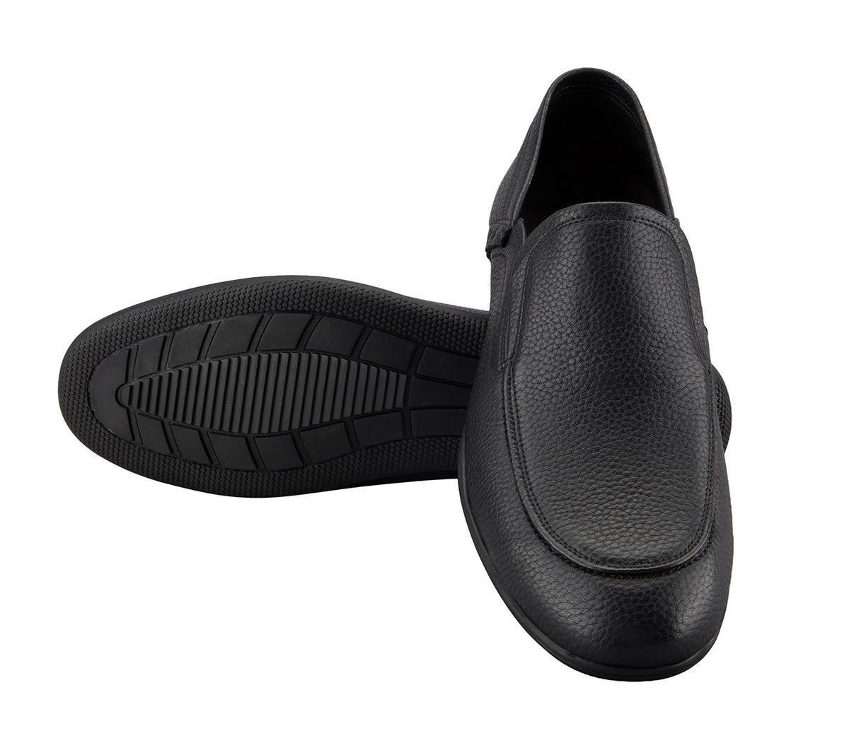 Moccasin in Soft Leather - Black