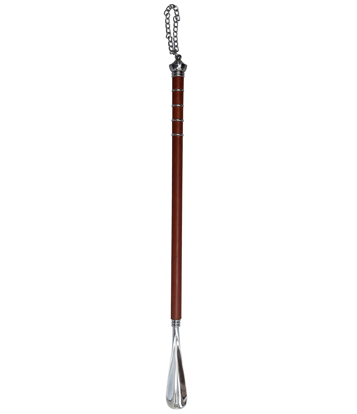 Shoe Horn In Metal-Tan