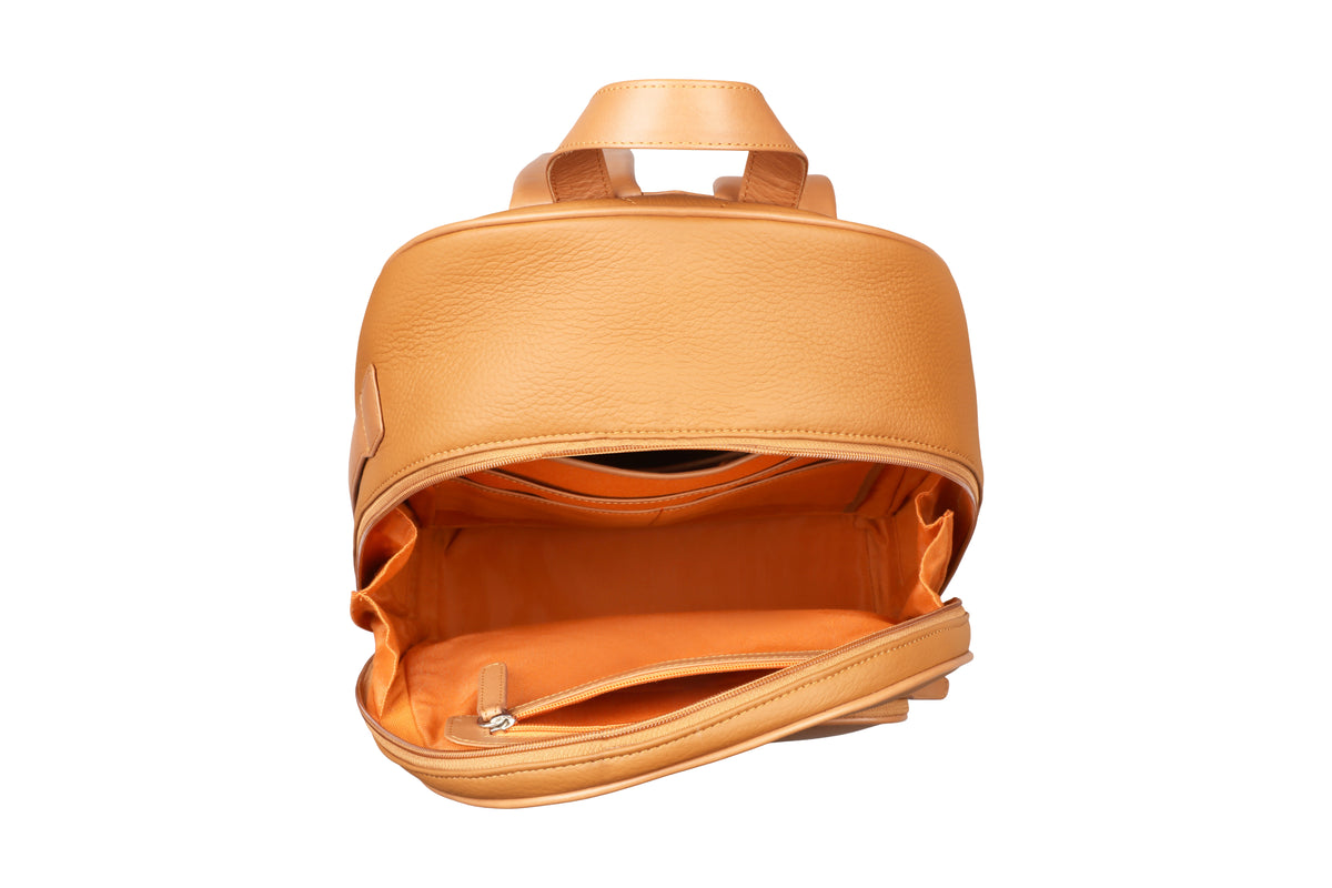 Miguel Laptop, Portfolio Office Executive Bag in Genuine Leather - Tan