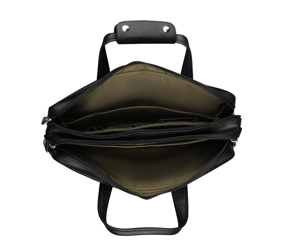 Ramiro Laptop, Portfolio Office Executive Bag - Black