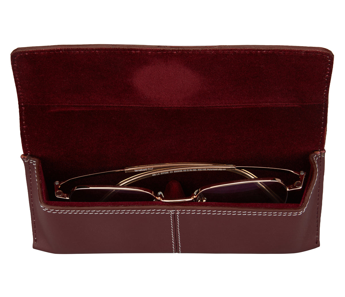 Reading Spectacle Case - Wine