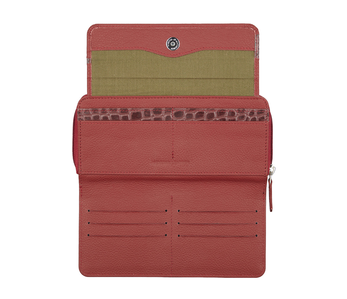 Leonor Womens Wallet - Red