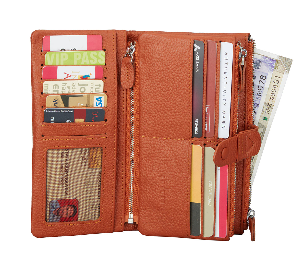 Marta Womens Wallet - Tan