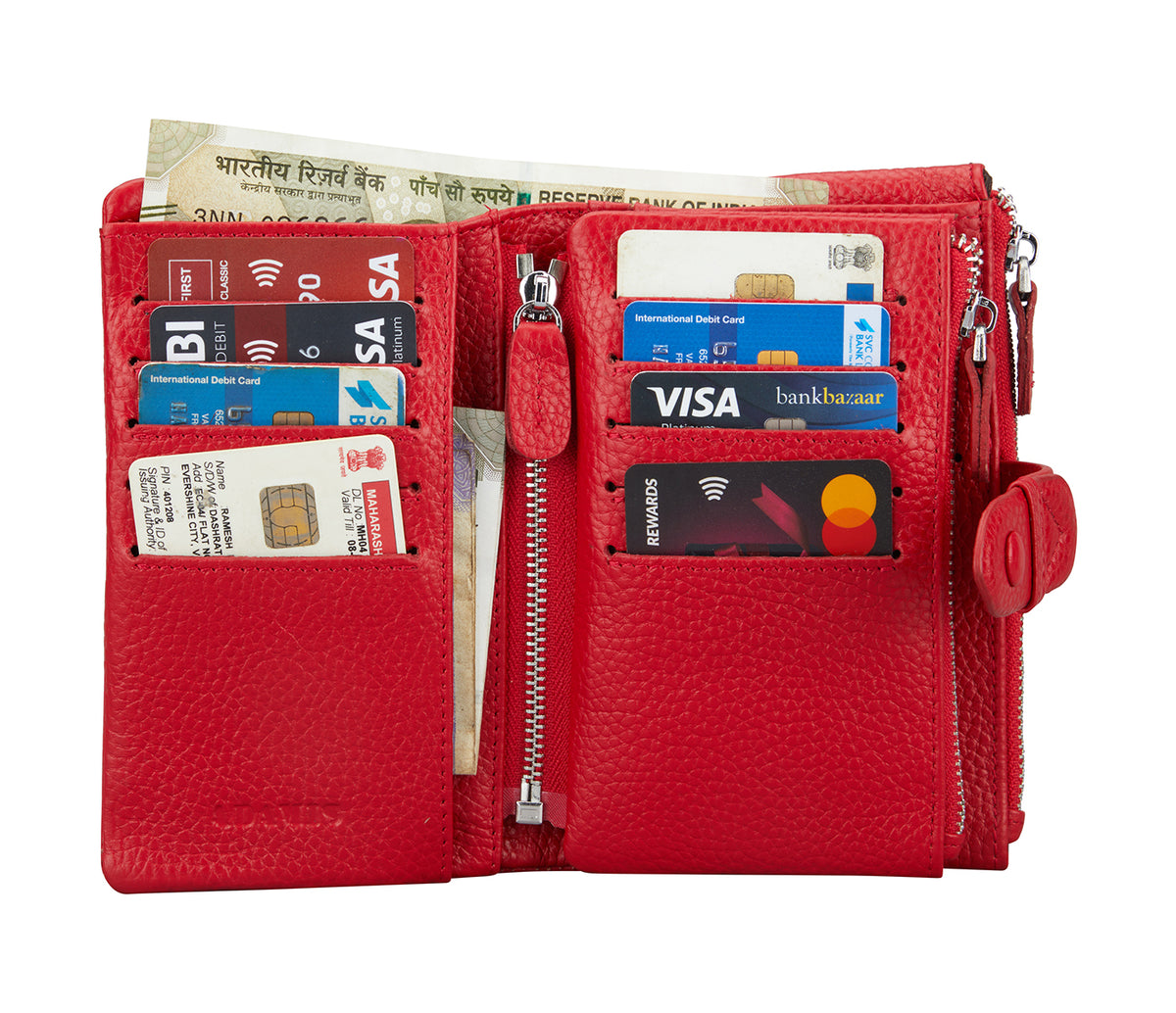 Carmen Womens Wallet - Red