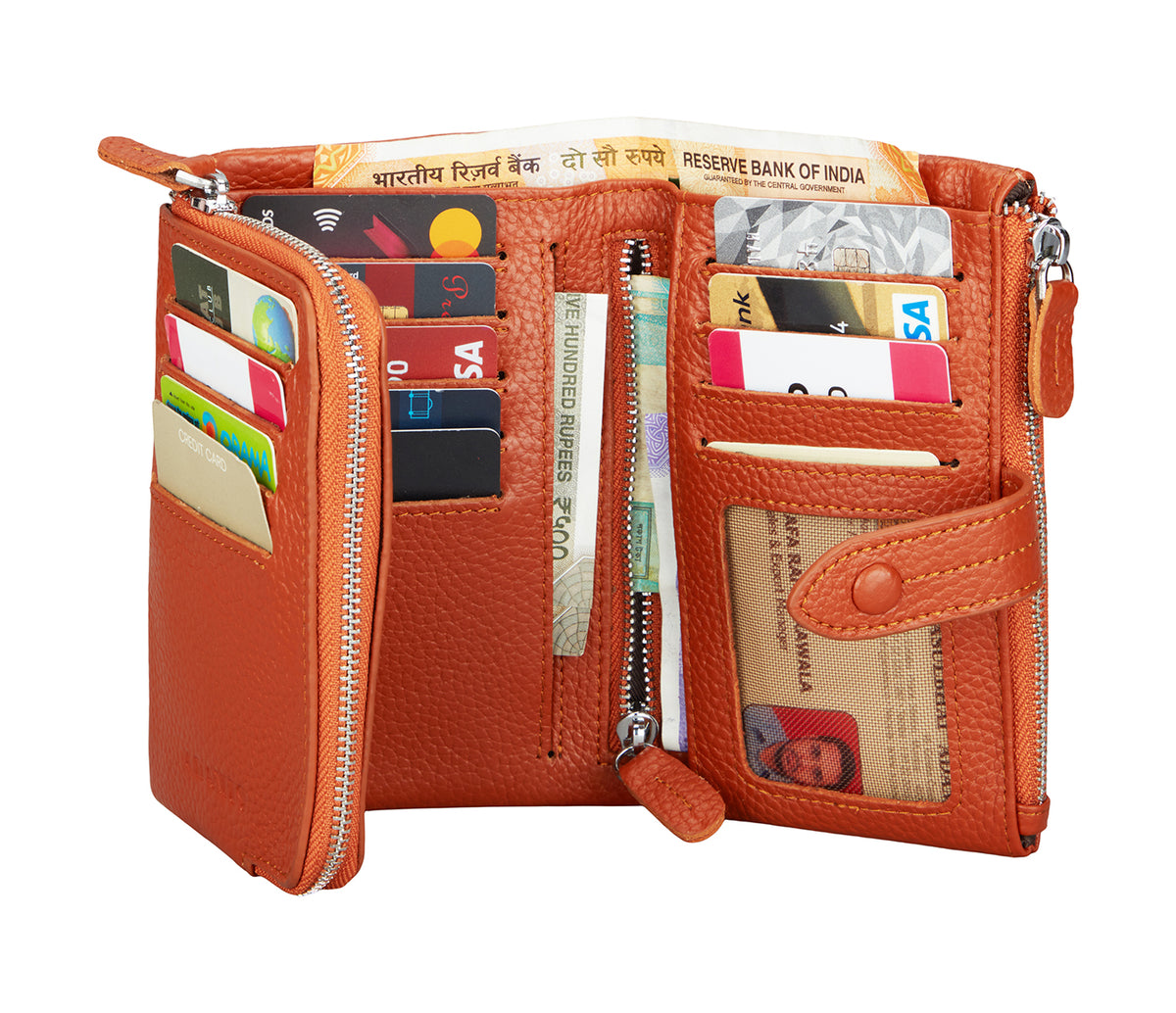 Cintia Womens Wallet - Tan