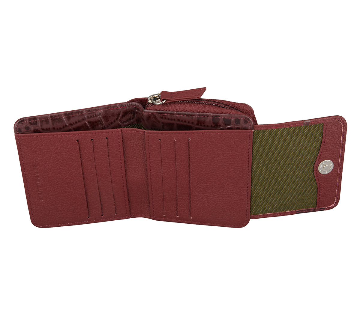 Luna Womens Wallet - Red