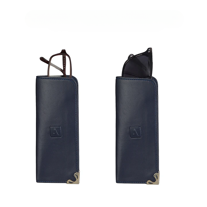 Reading spectacle soft case - Blue