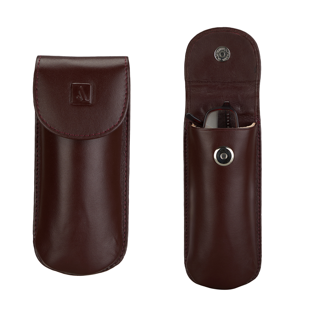 Reading spectacle semi hard case - Wine