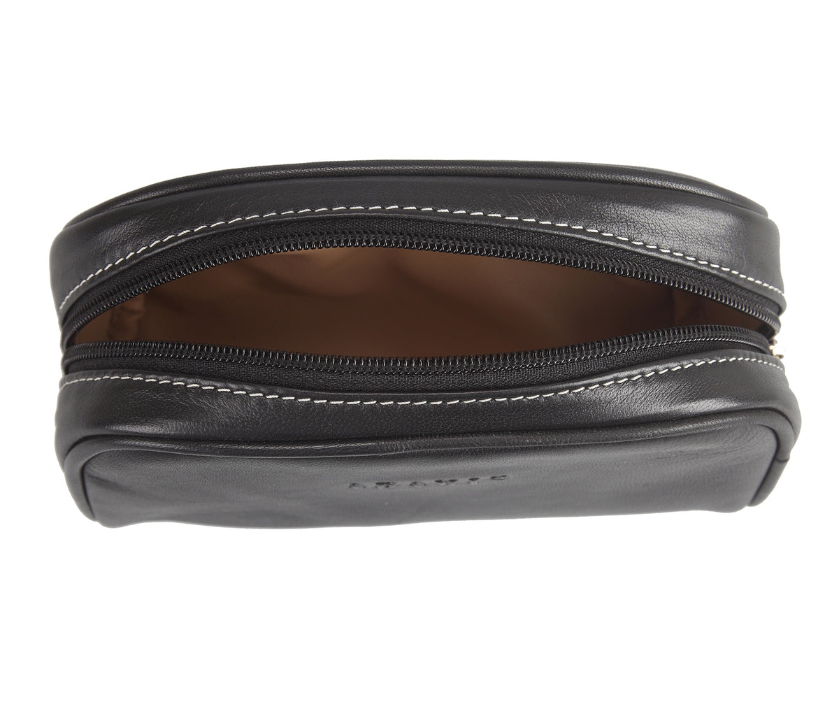 Unisex Wash & Toiletry Travel Pouch - Black