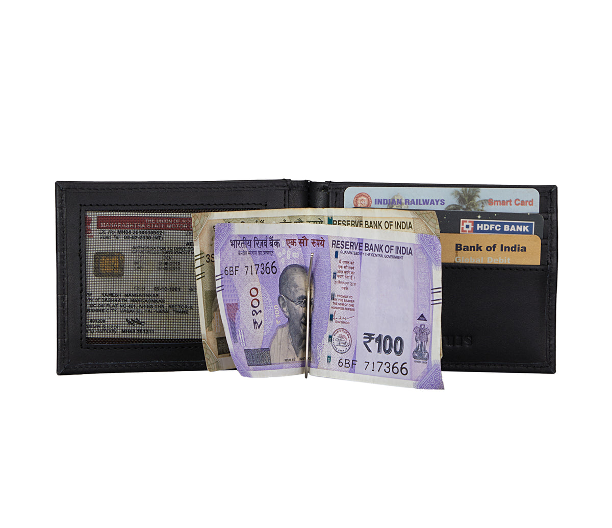 Carl Mens Wallet - Black