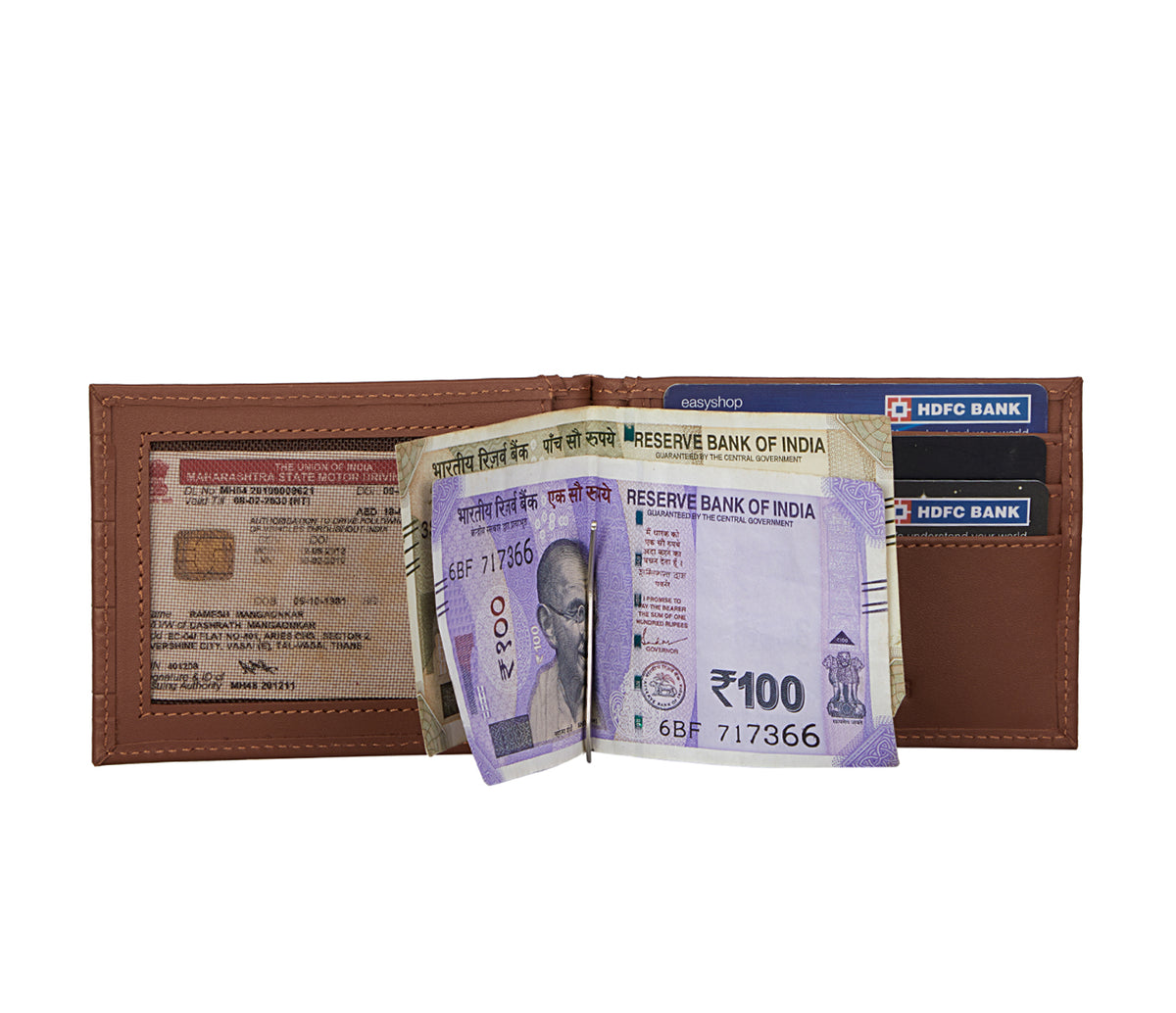 Carl Mens Wallet - Tan
