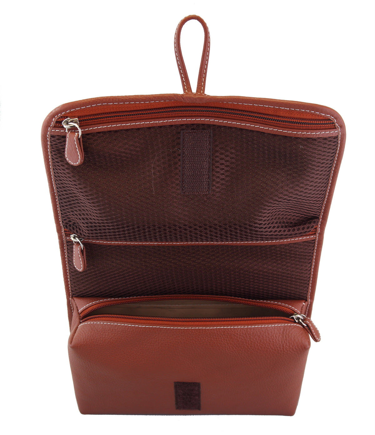 Unisex Wash & Toiletry Travel Bag-Tan