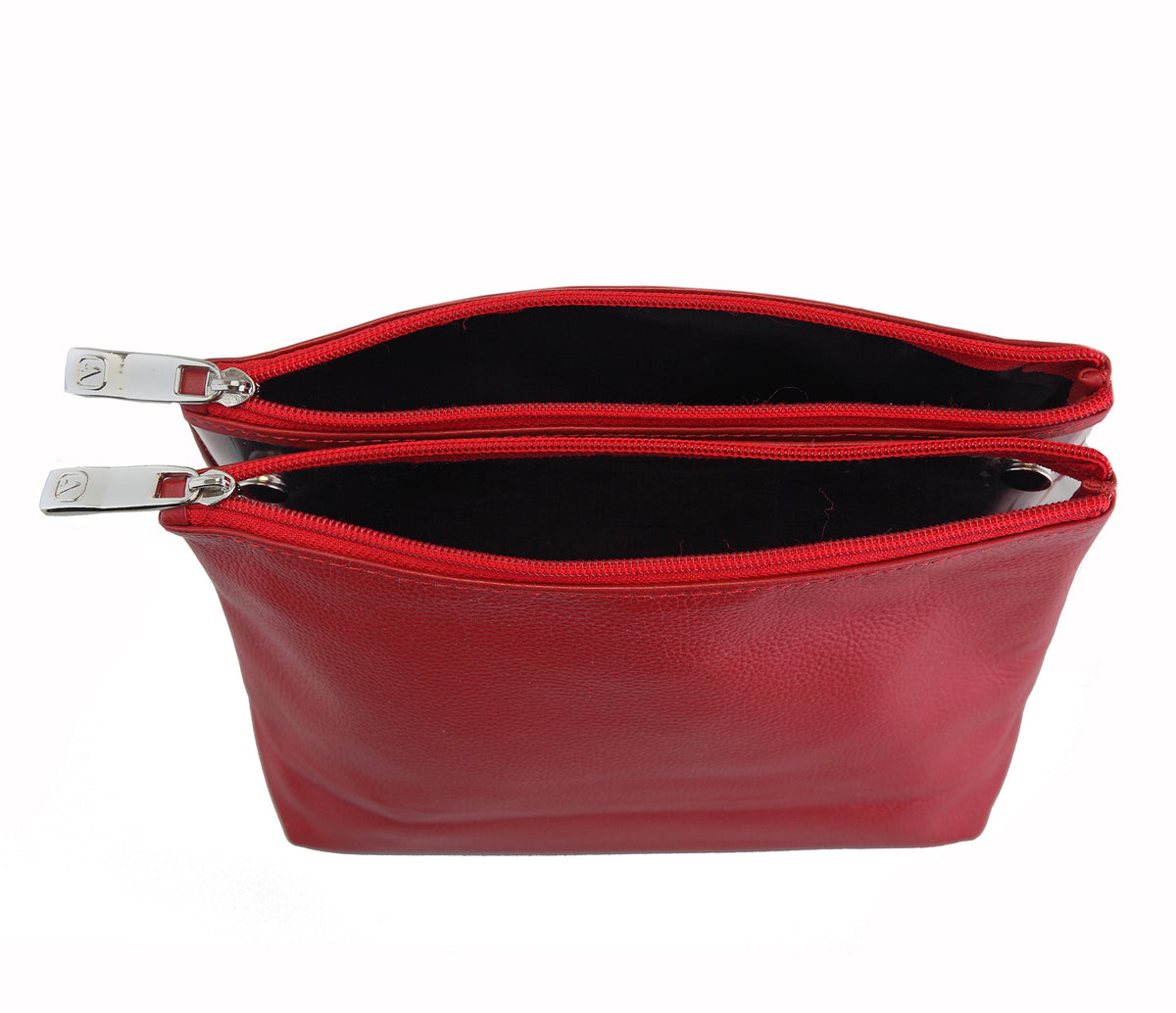 Unisex Wash And Toiletry Bag - Red