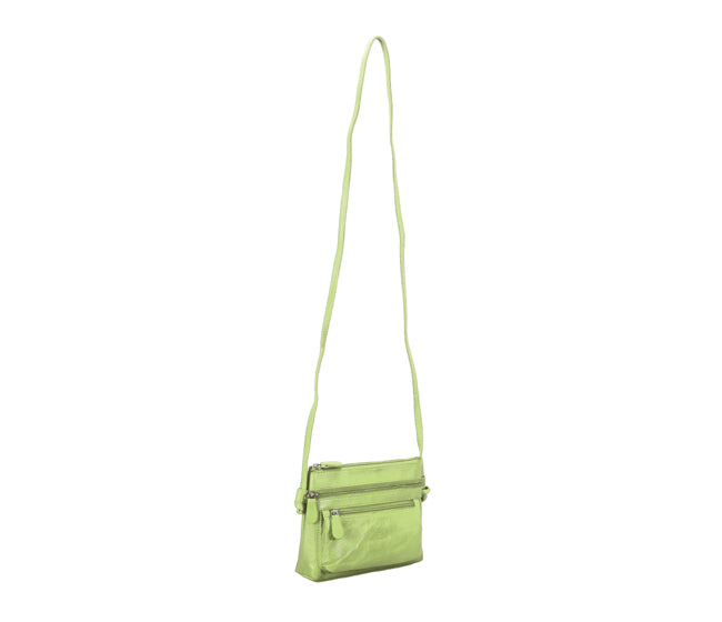 Olga Sling Cross Body Bag - Green