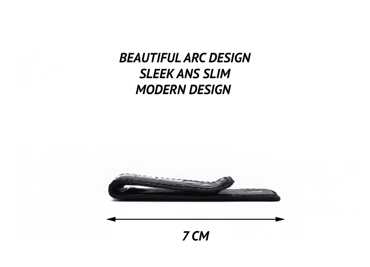 Multipurpose Card And Money Clip-Black