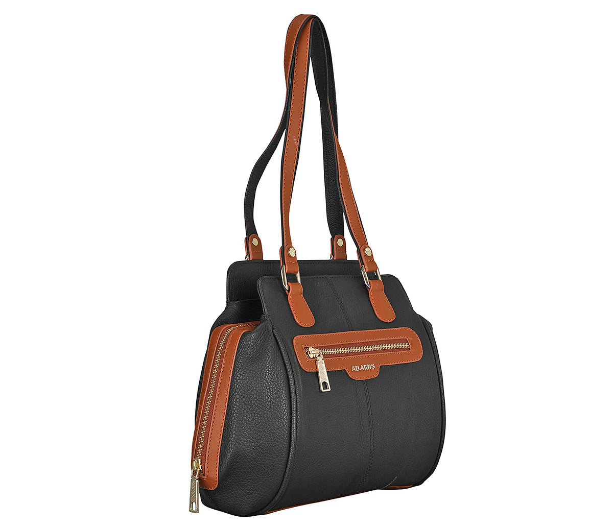 Gracia Shoulder Work Bag - Black
