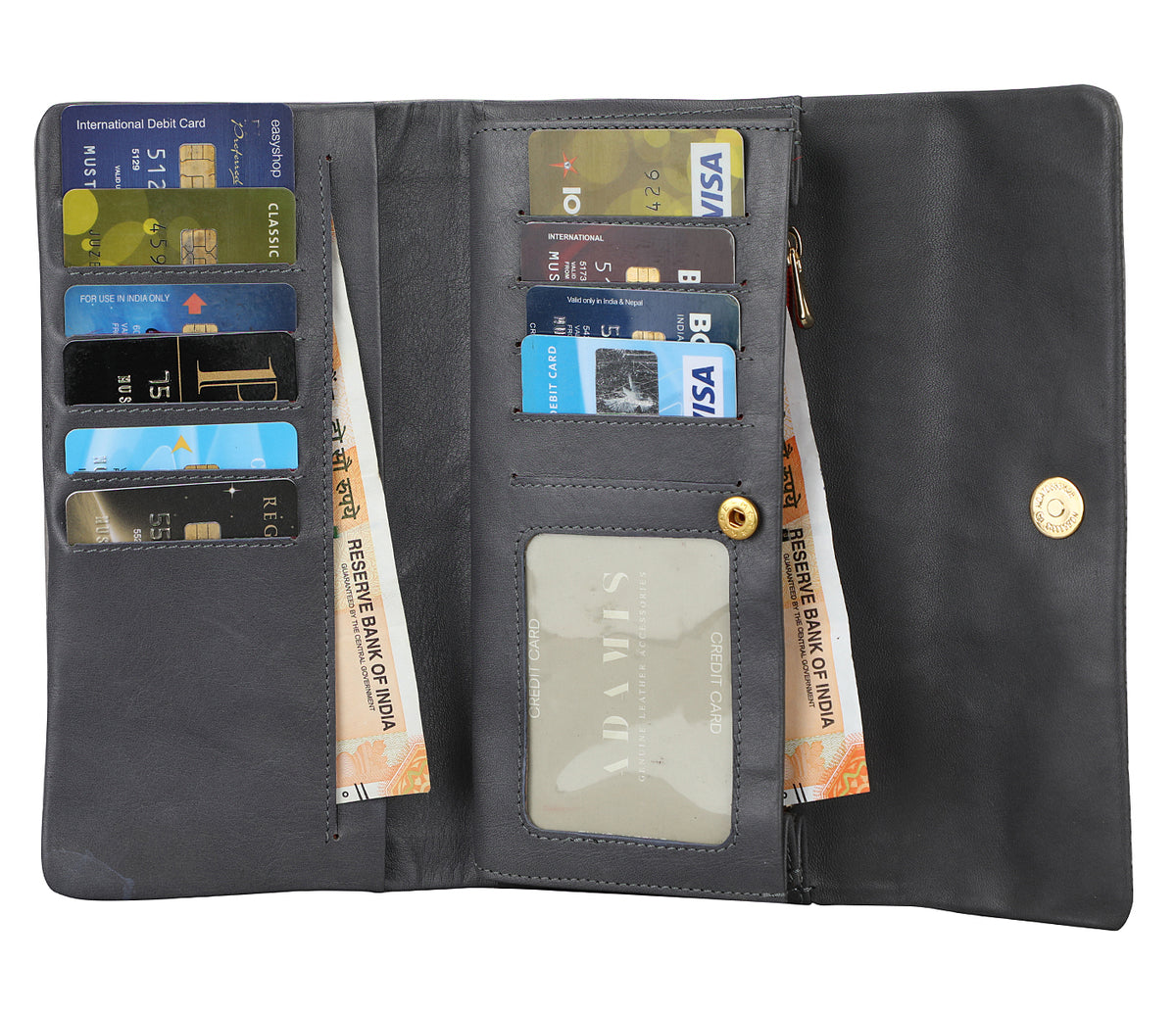 Marcia Womens Wallet-Grey