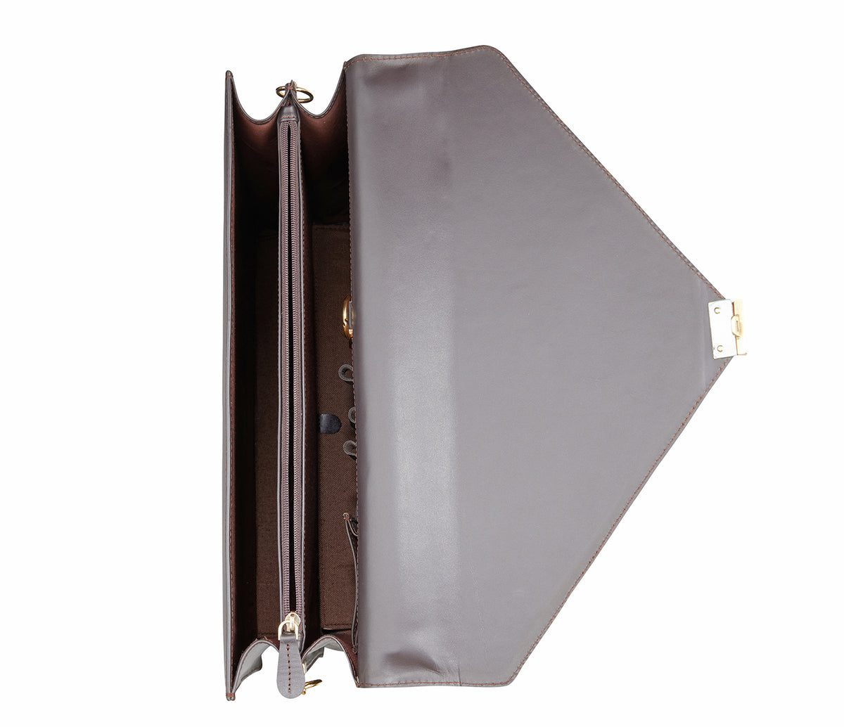 Dwayne Laptop, Portfolio Bag - Brown