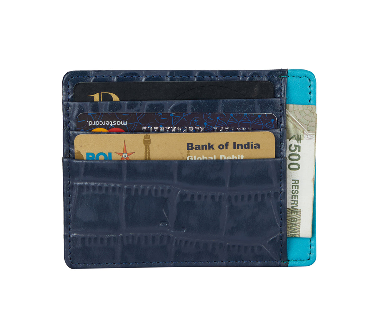 Credit and Business Card Case - Blue