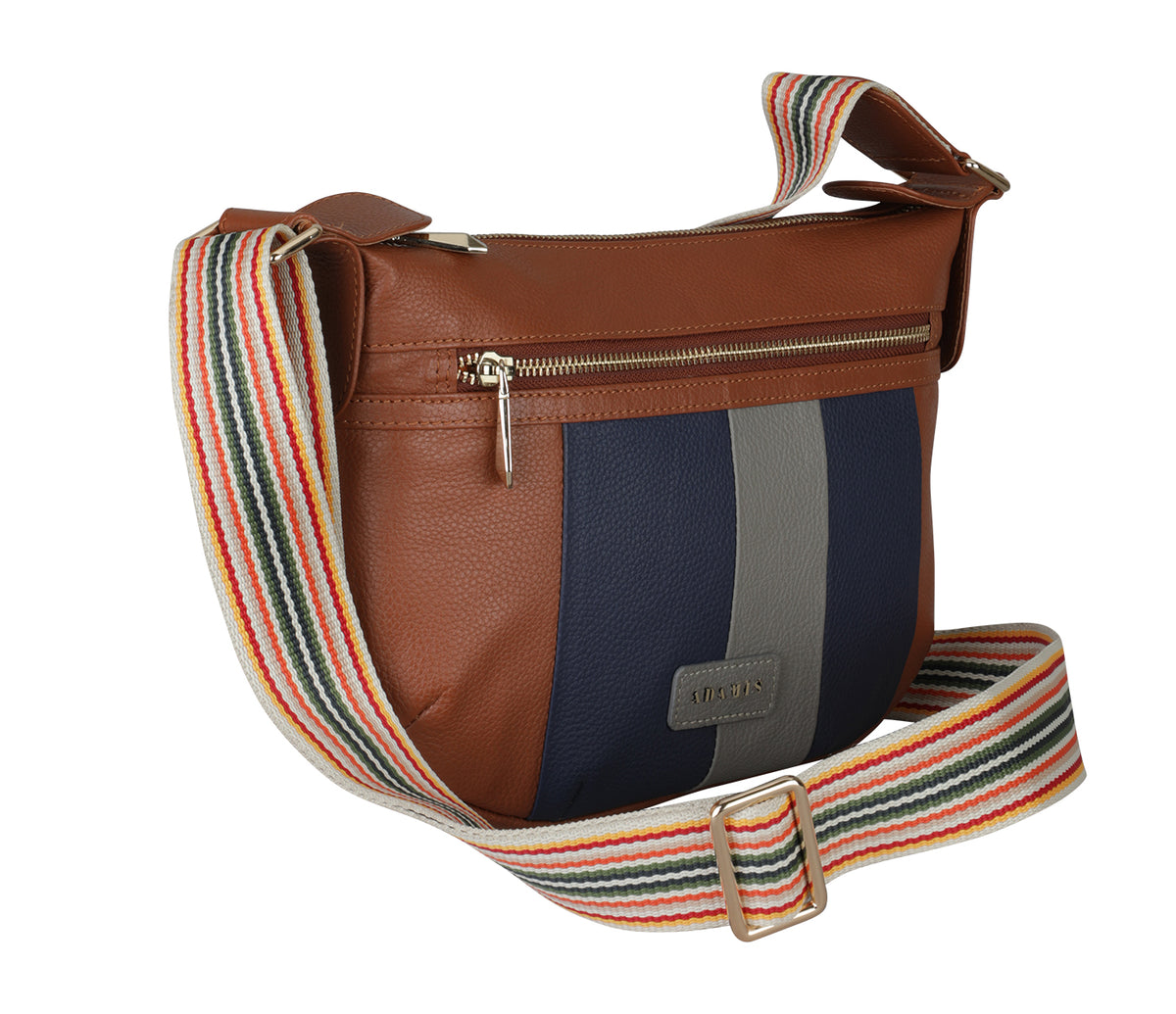 Zurine Sling Bag-Tan