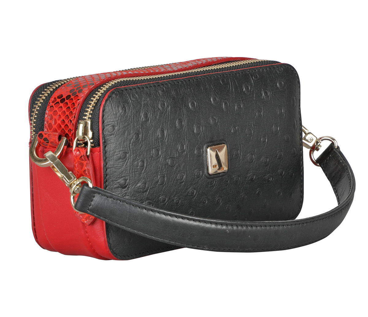Elisa Evening And Cross Body Bag-Black