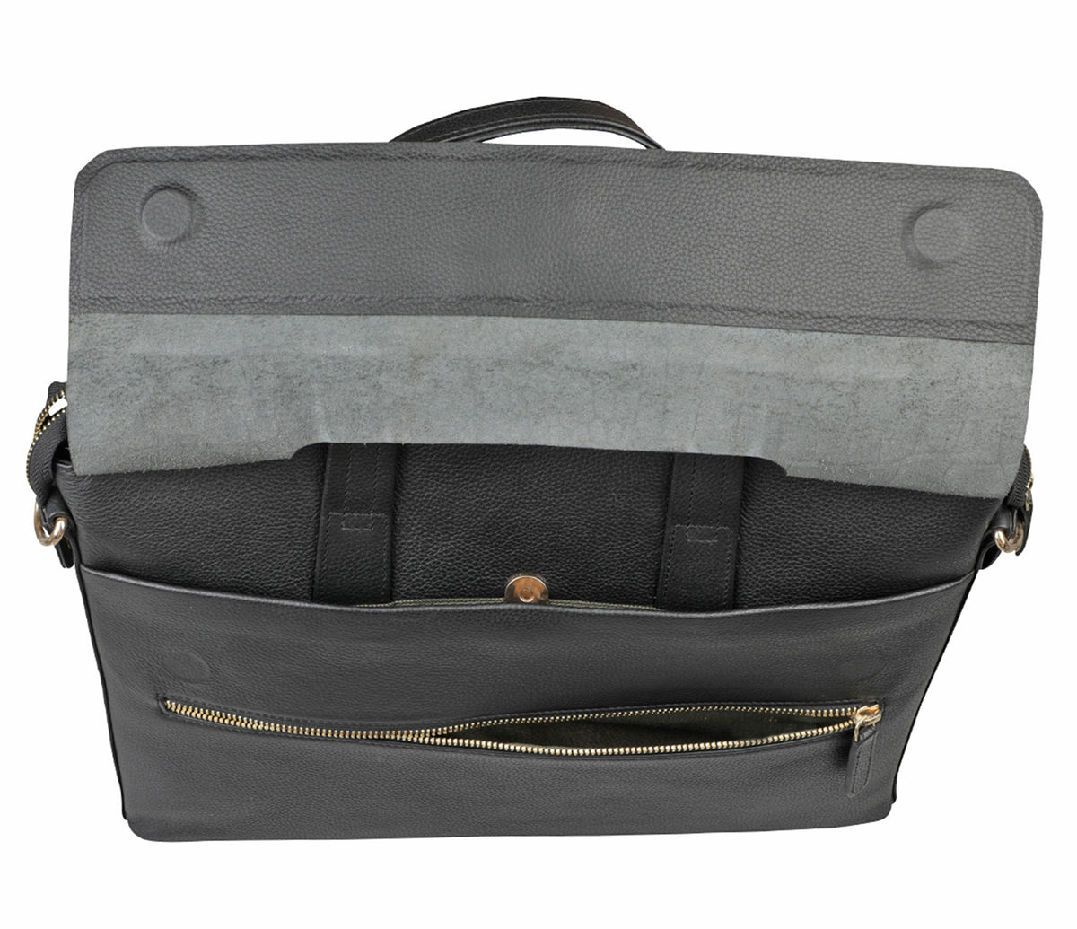 Ebner Laptop, Portfolio Bag - Black