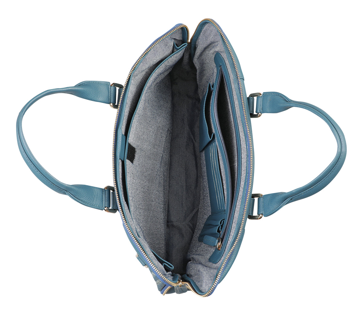 Victor Laptop, Portfolio Bag -Denimblue