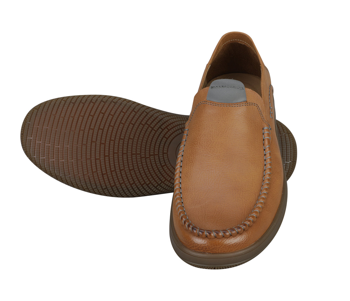 Moccasin In Soft Leather -Tan
