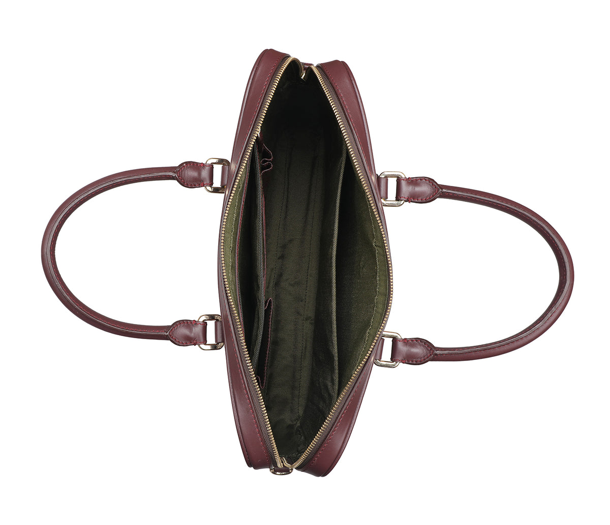 Reyes Laptop Portfolio Bag - Wine