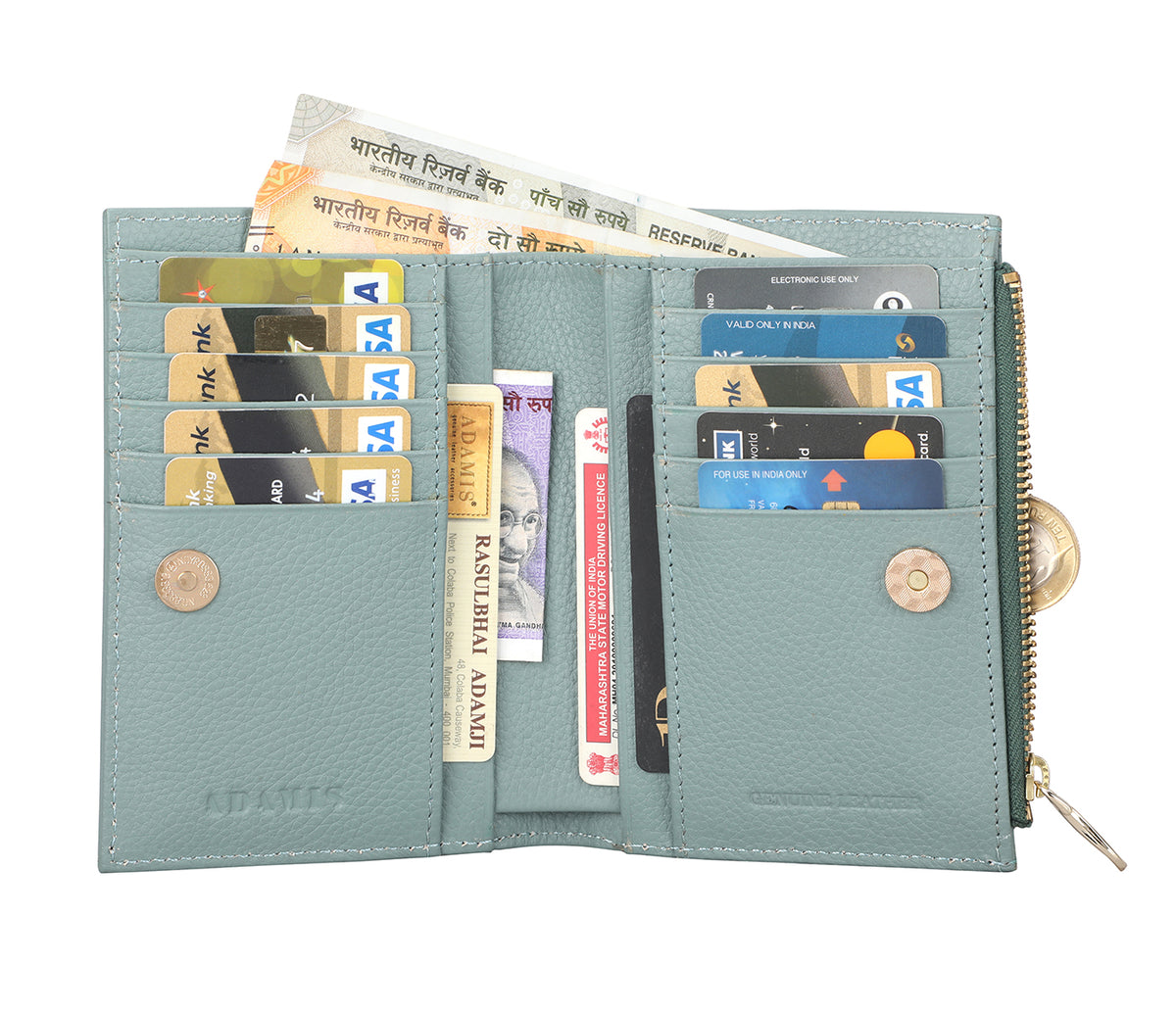 Josefina Womens Wallet - Seagreen