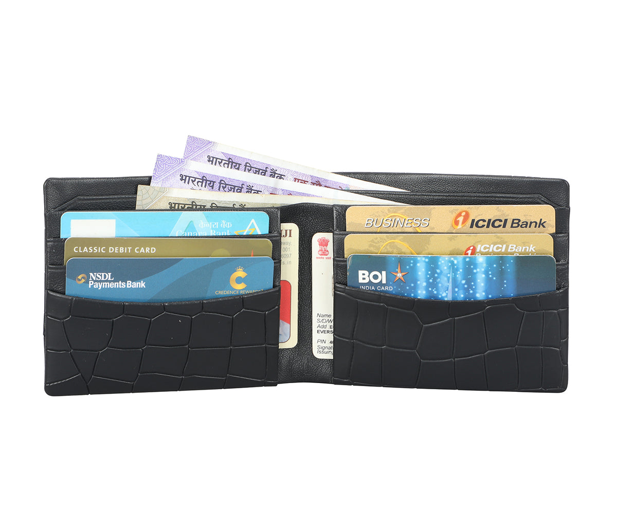 Oscar Mens Wallet - Black