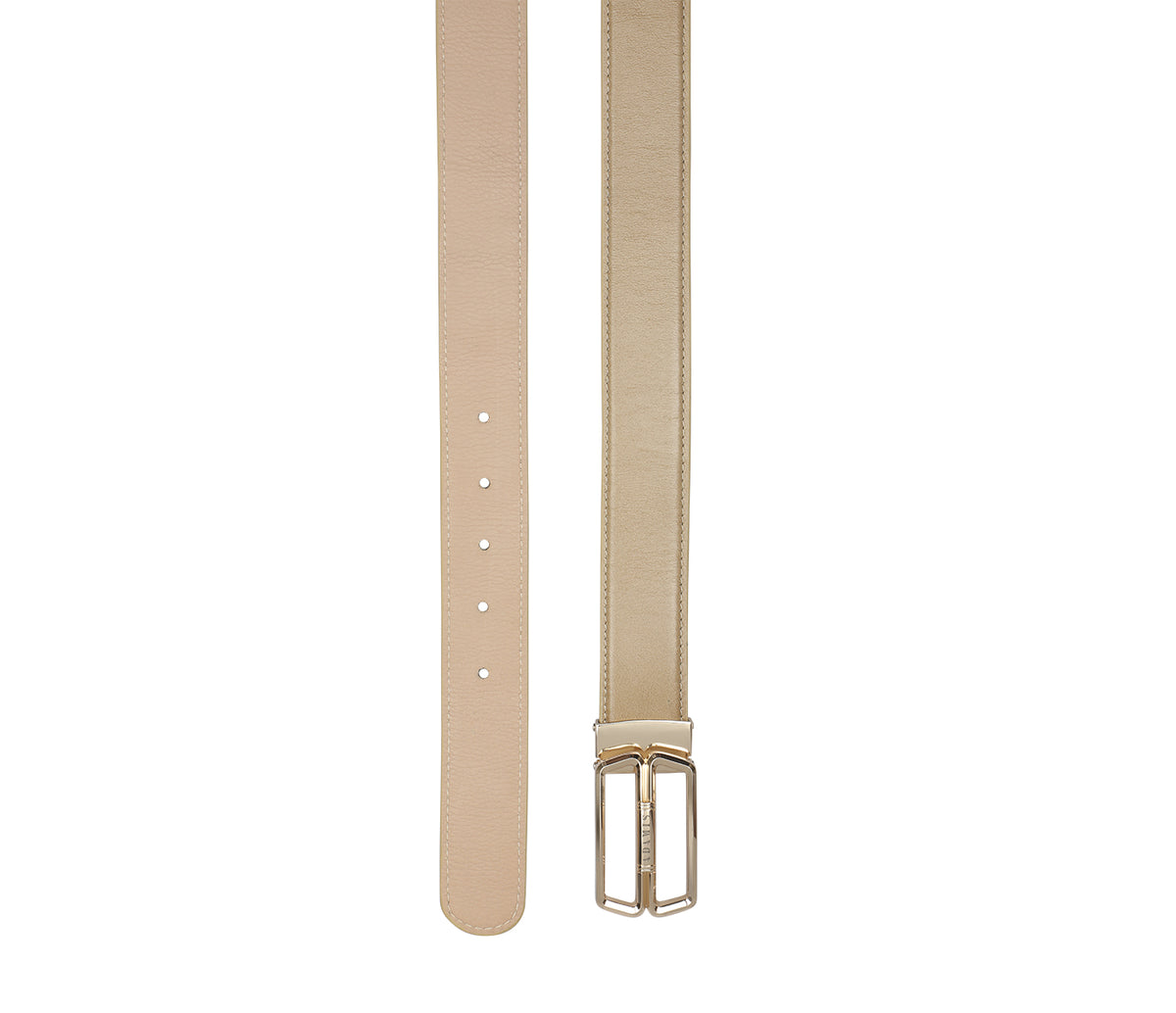 Men's Formal Wear Belt - Beige