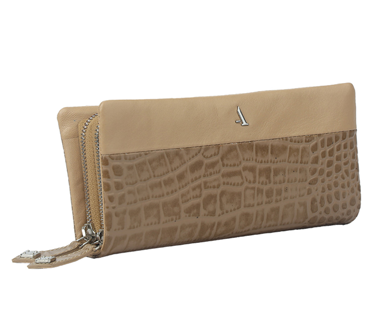Blake Womens Wallet - Beige