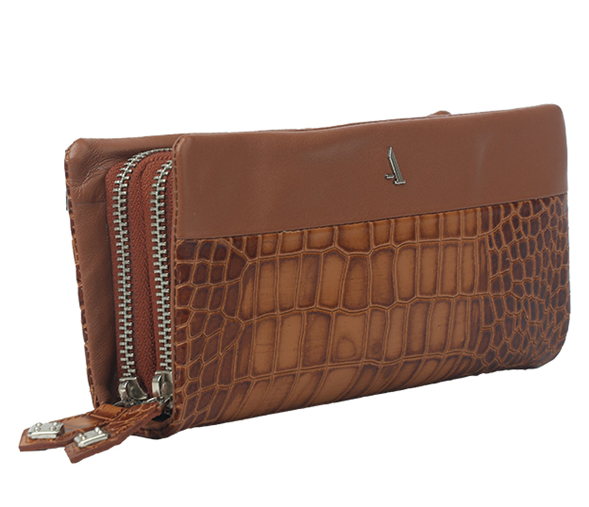 Blake Womens Wallet - Tan