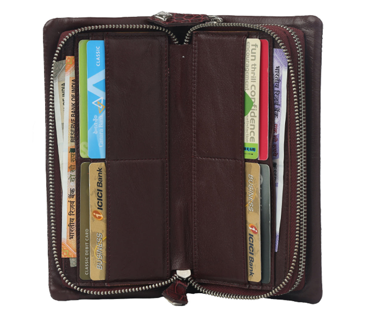 Blake Womens Wallet - Wine