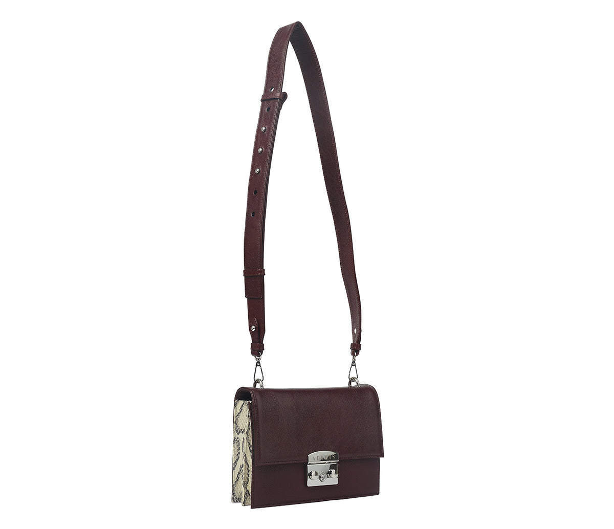 Leandra Sling Bag - Wine