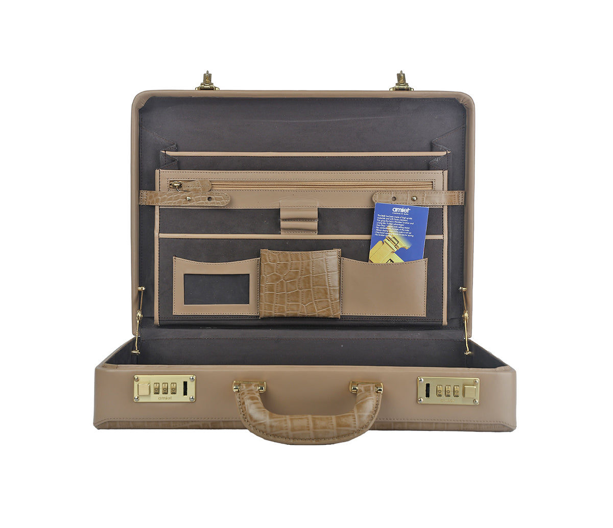 Aldo Briefcase - Beige