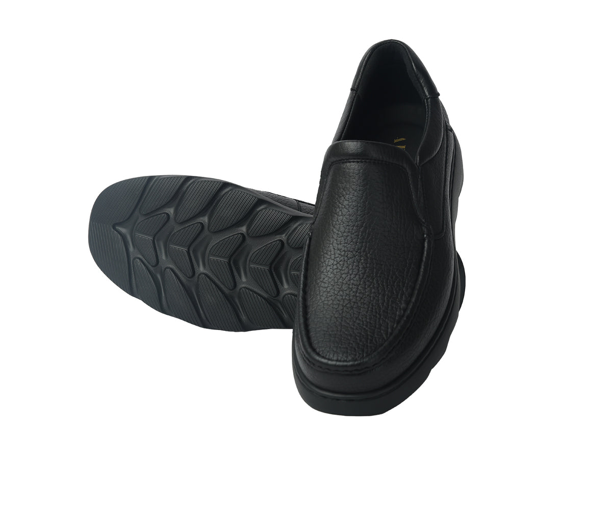 Moccasin in Soft Leather - Black