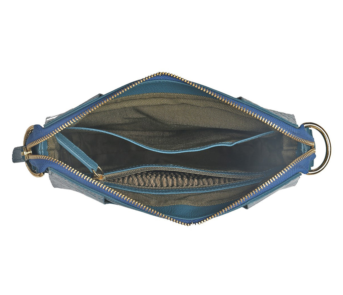 Sancho Cross Body Bag - Denimblue