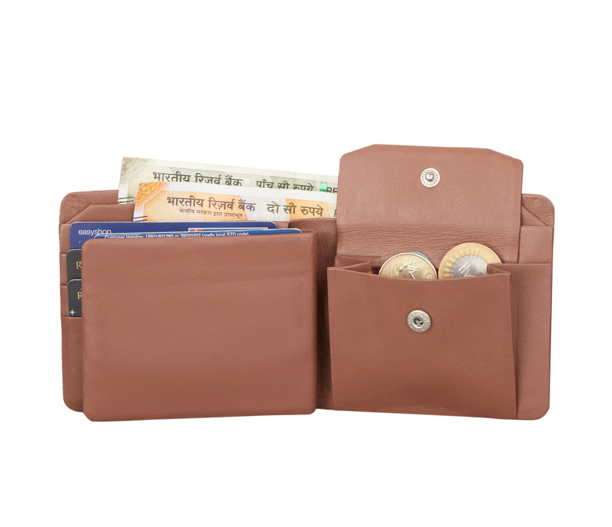 Almeda Mens Wallet - Tan