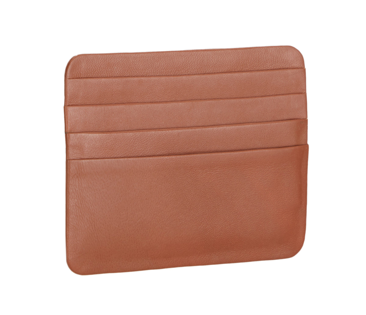 Ultra Slim Credit Card Case - Tan
