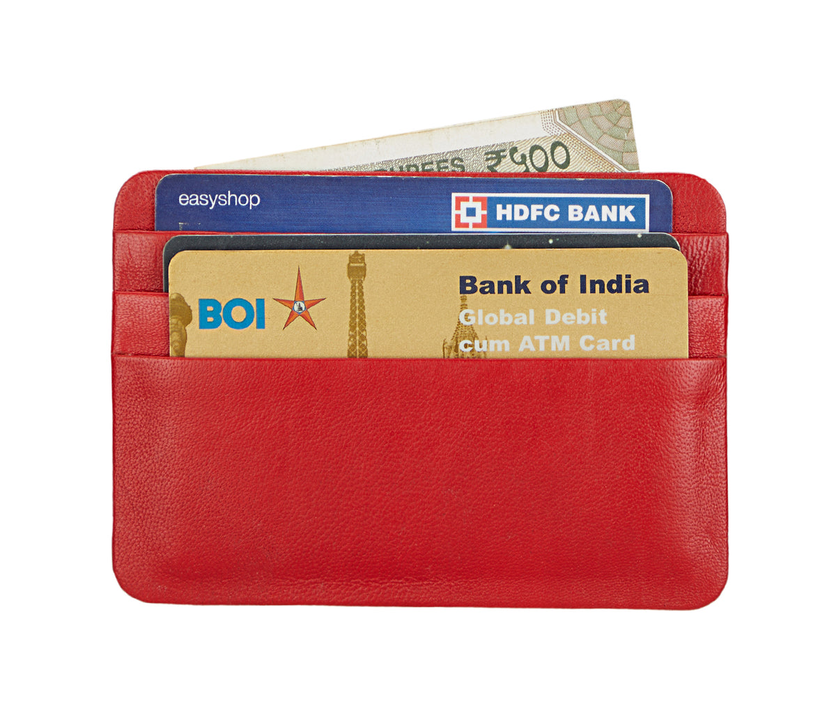Ultra Slim Card Case - Red