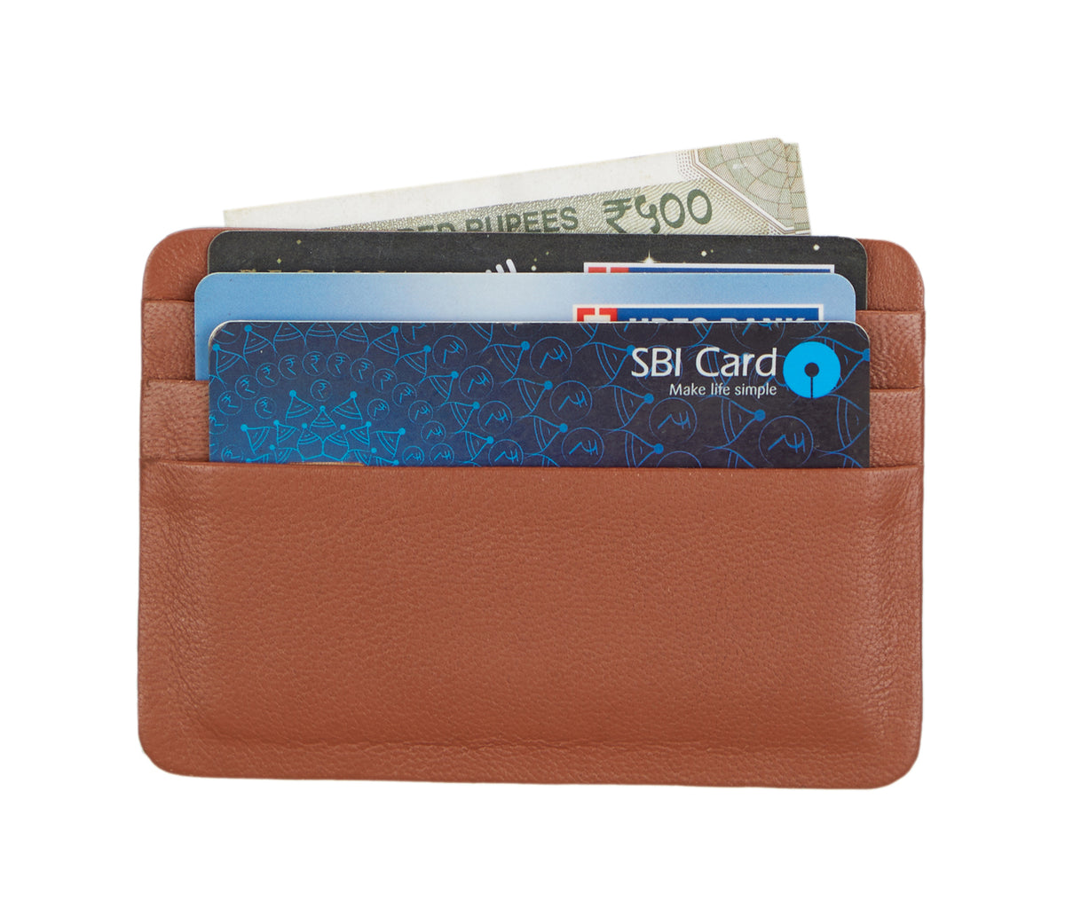 Ultra Slim Card Case - Tan