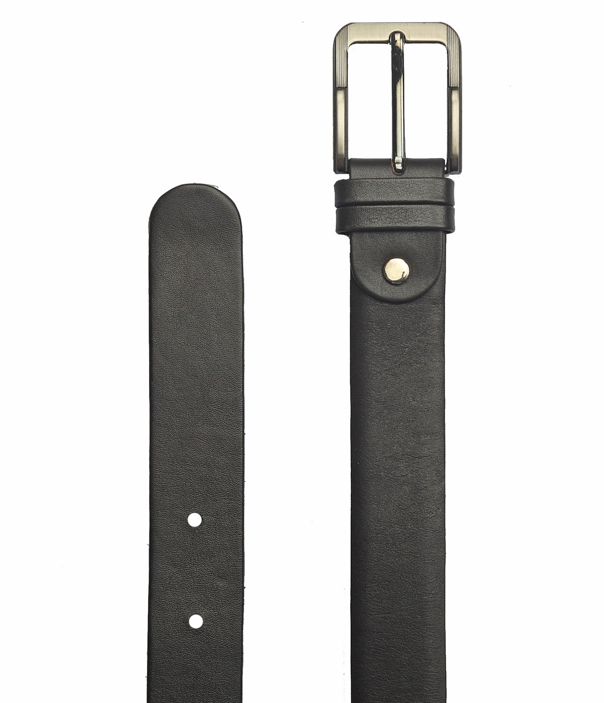 Men's Formal Wear Sleek Belt In Genuine Leather - Brown