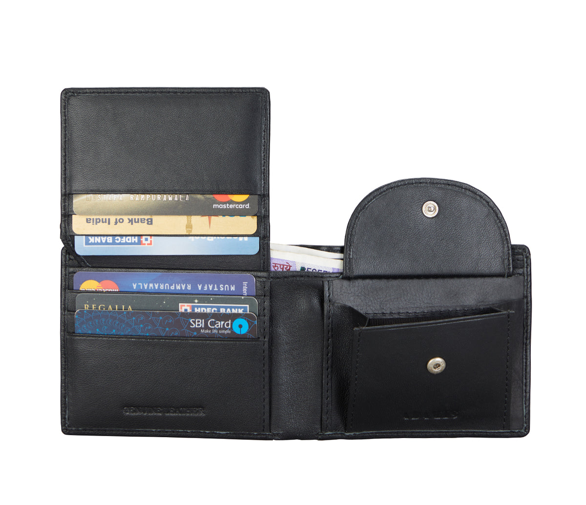 Hudson Mens Wallet - Black