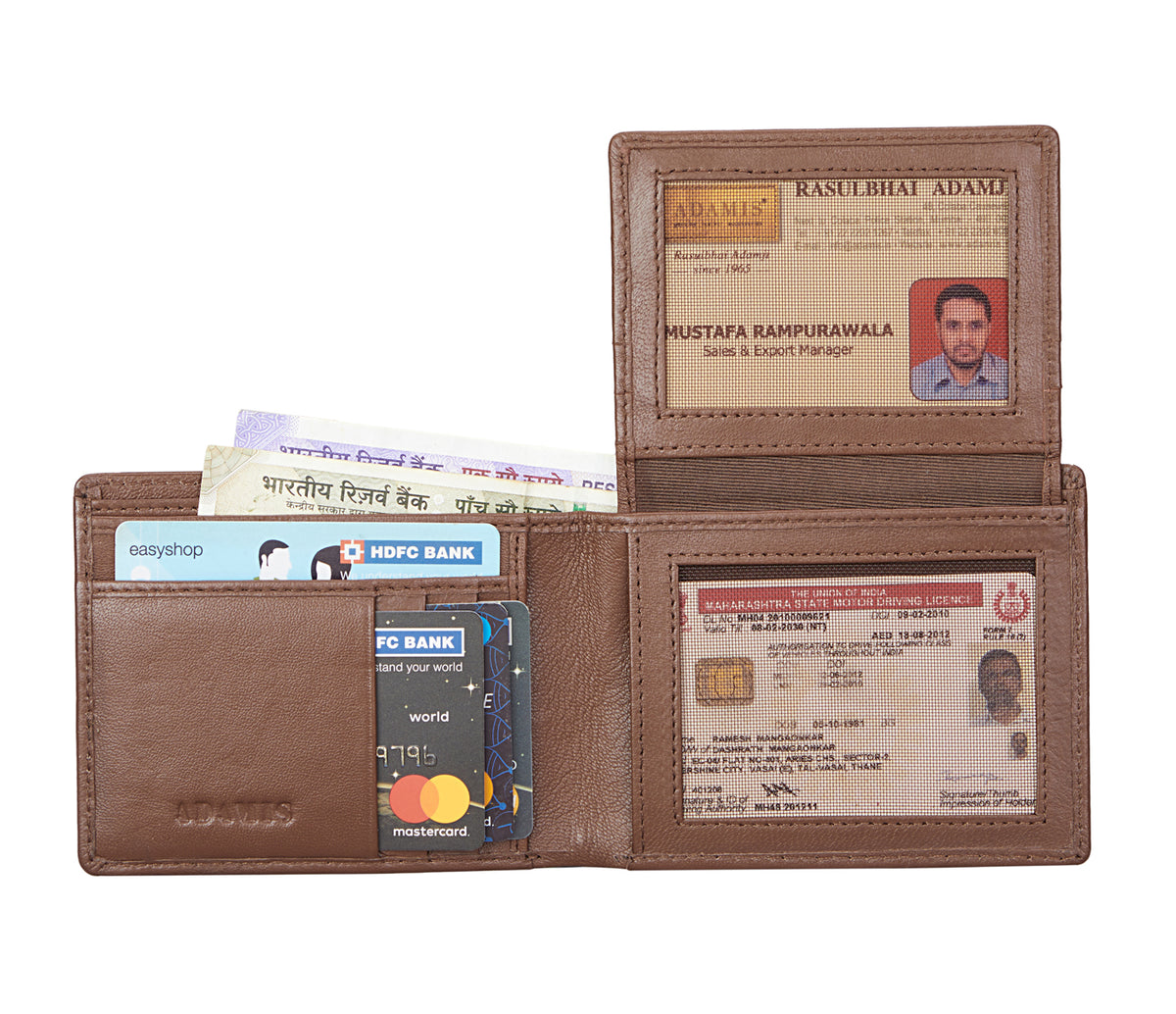 Gereon Mens Wallet - Brown