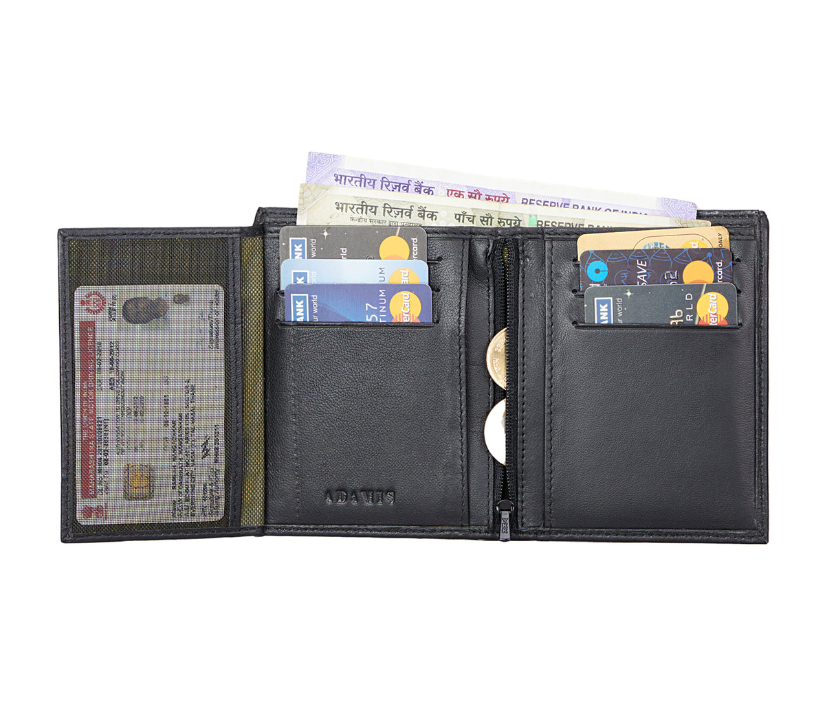 Davide Mens Wallet - Black